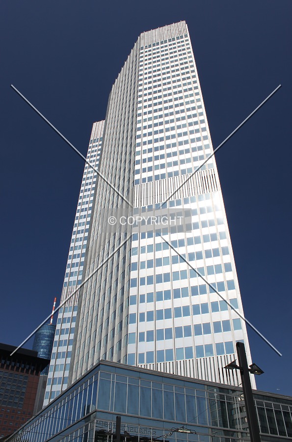 Looking up from the south