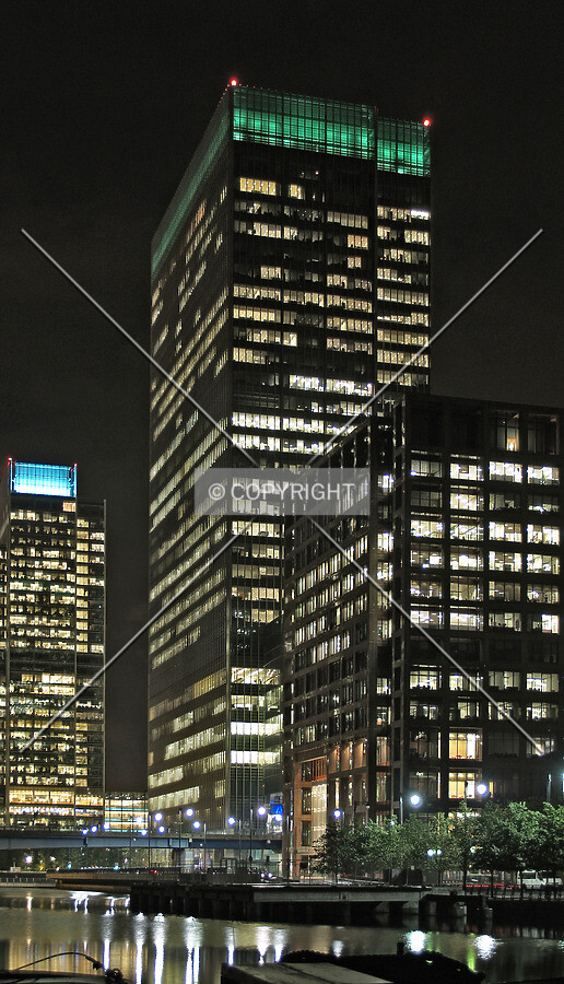 Night view from the west