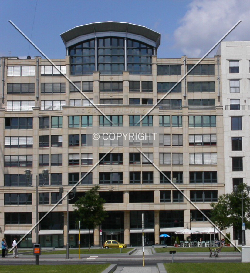 Southern facade of the building