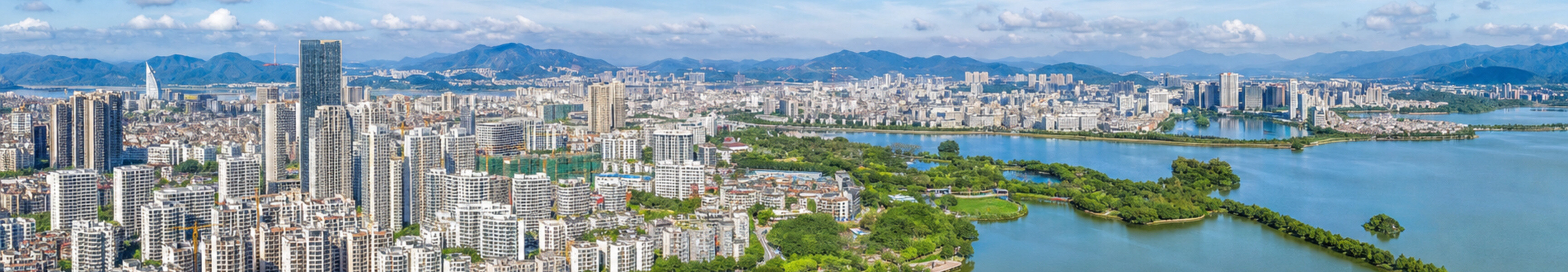 Panorama of Zhaoqing