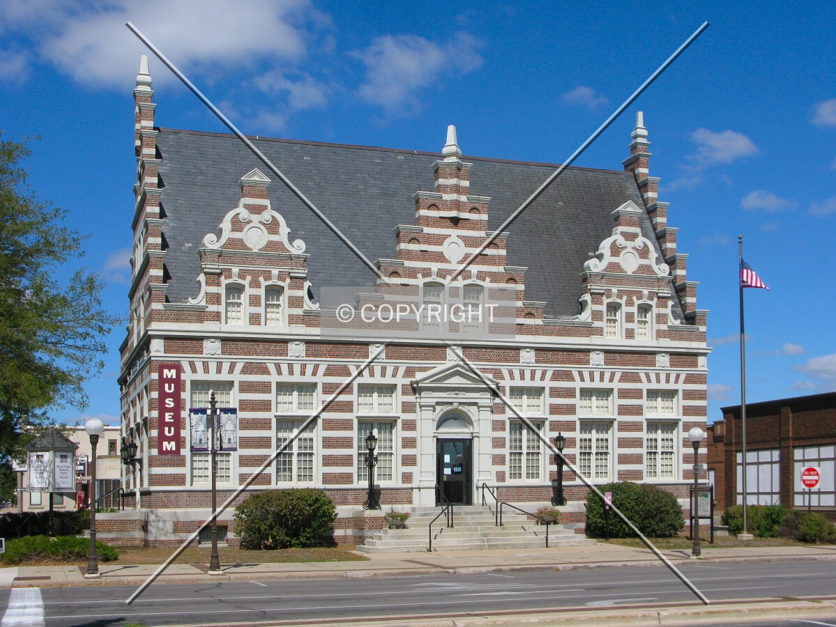 View to the north across Center Street