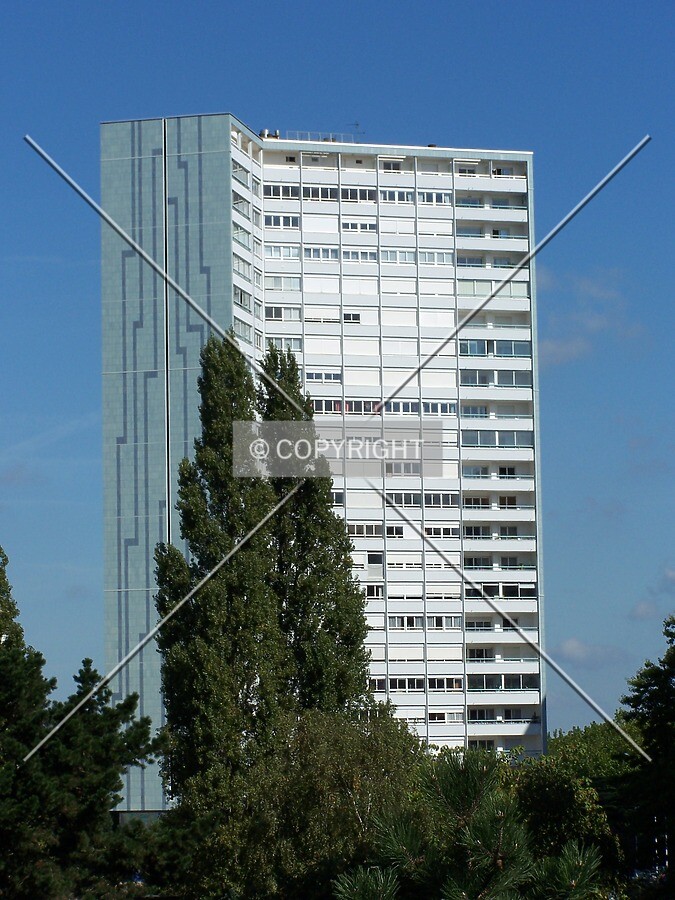 Face sud vue depuis le parking des Horizons