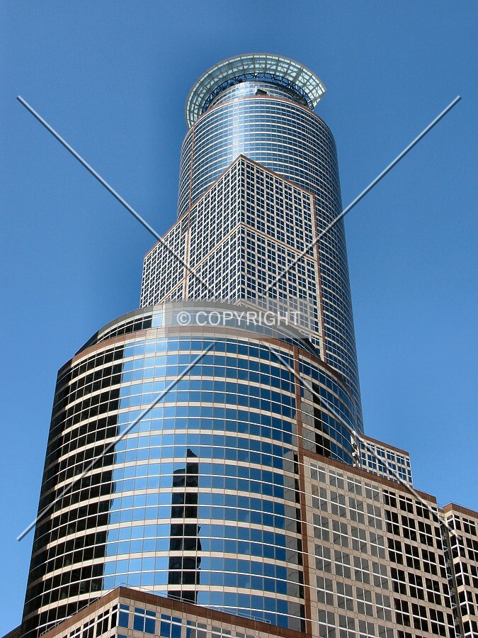 Looking up from 7th Street South
