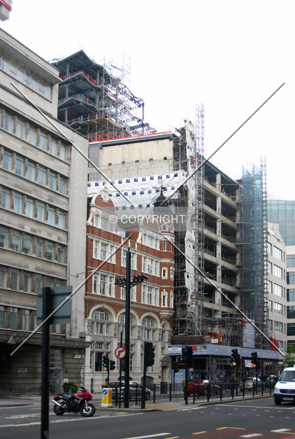 Viewed from along Farringdon Street