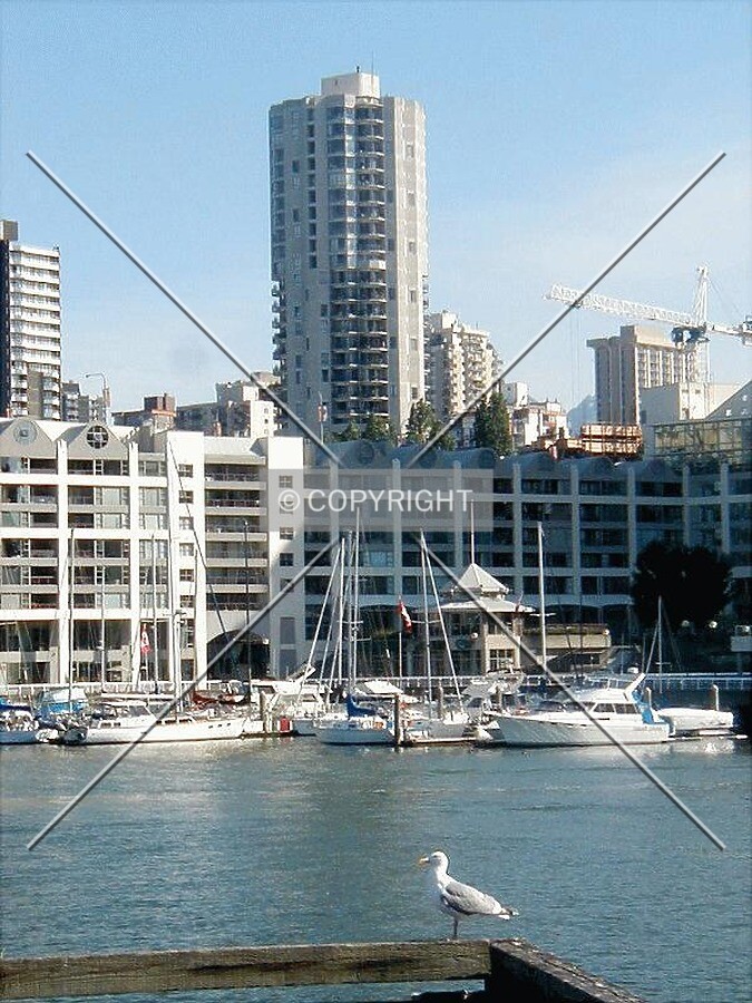 Martello Tower from Granville Island
