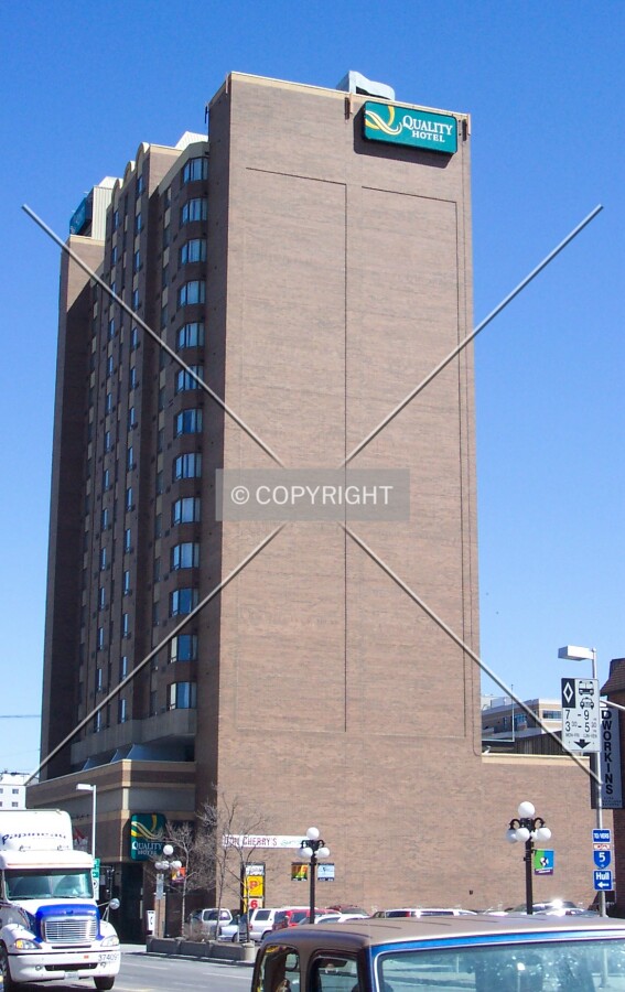 View from the corner of Rideau Street and Cumberland Street