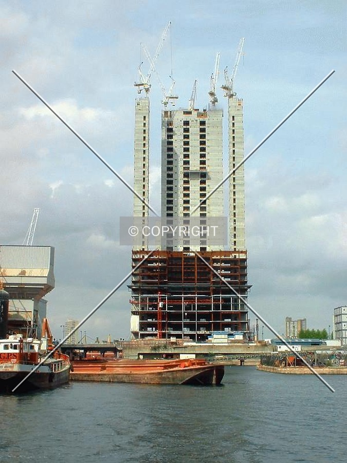 Construction of the floor plates continues