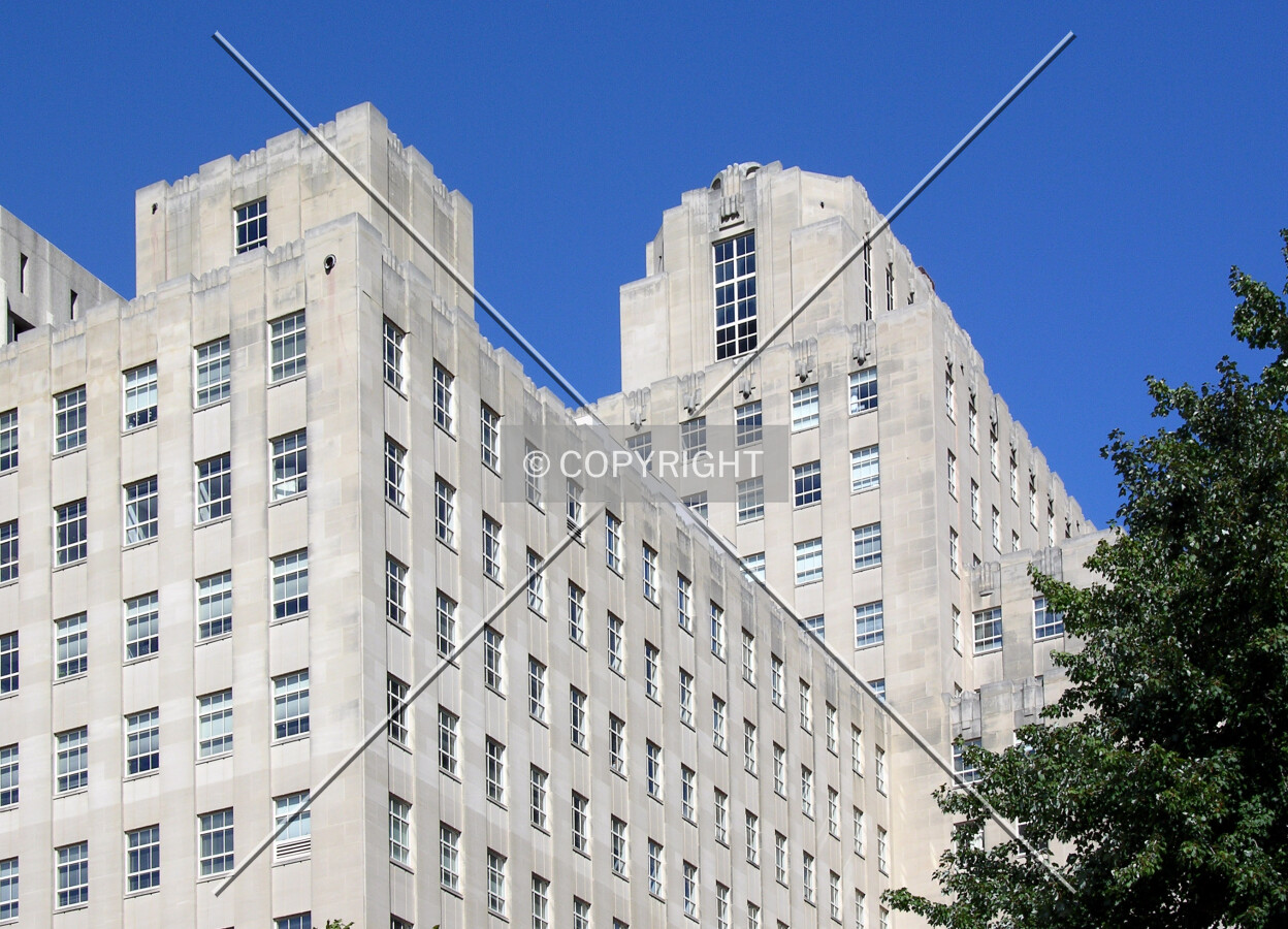 Upper floors from the southwest