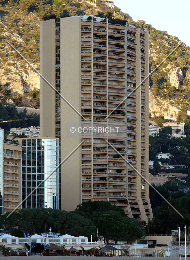 Southeast view from the Grimaldi Forum
