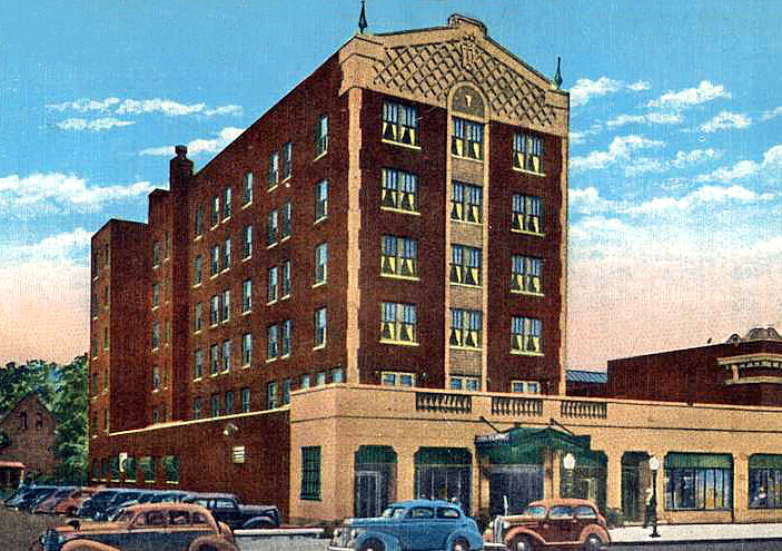 Vintage view from the northeast