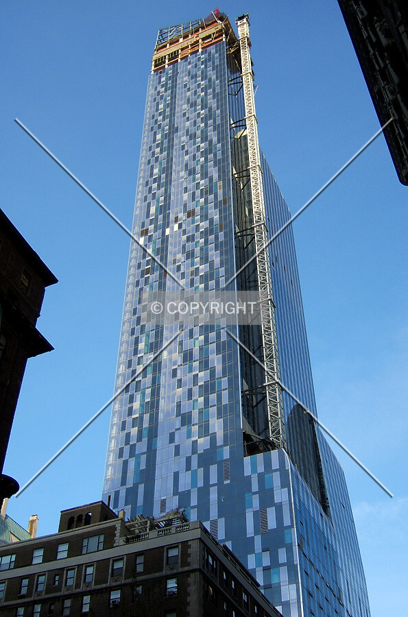 View from the west on 57th Street
