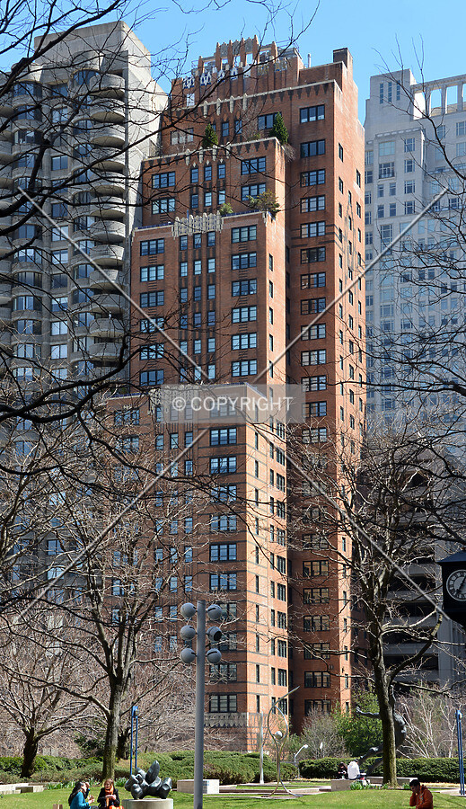 View from the west
