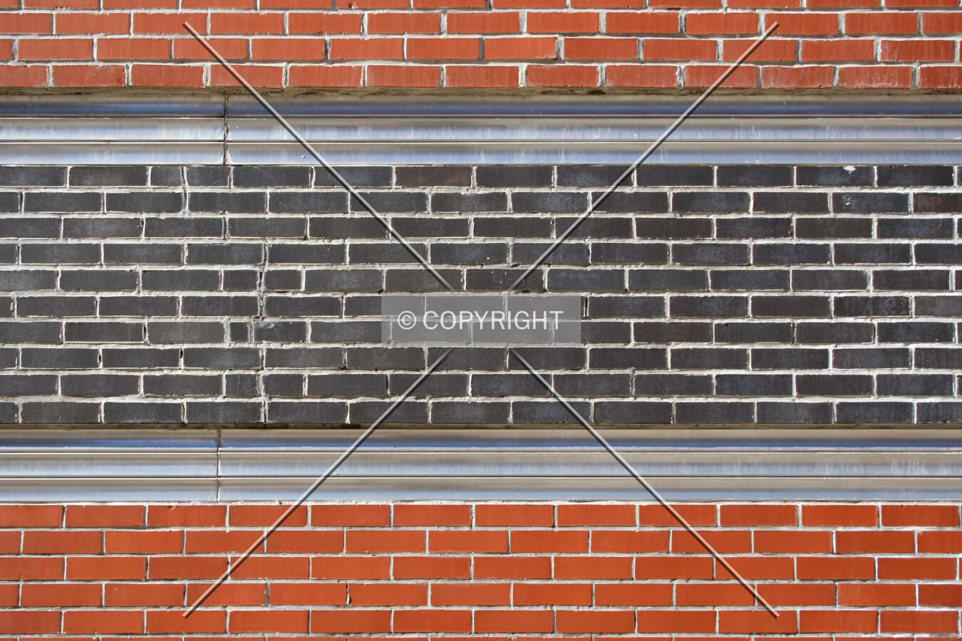 Facade detail near the base