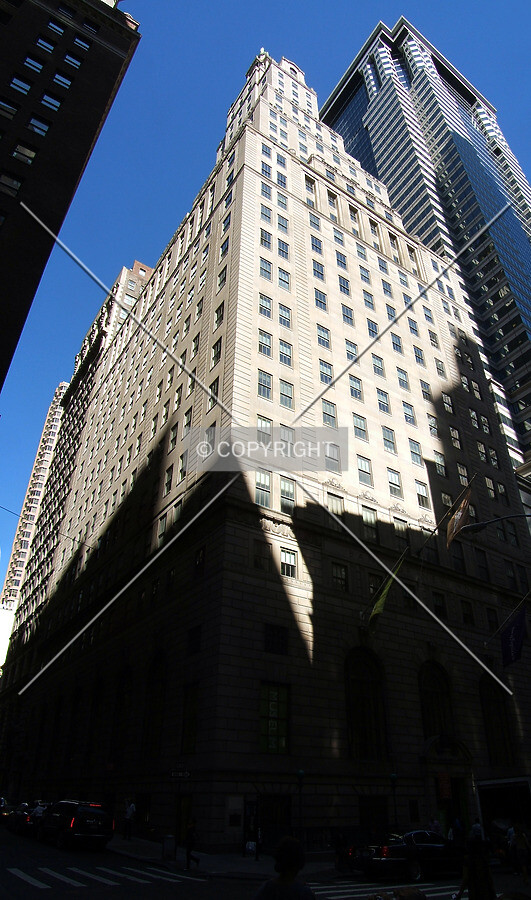View from the west at William and Wall Streets