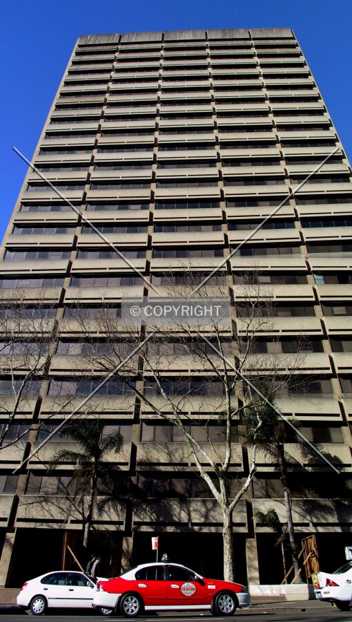 Looking up from College Street