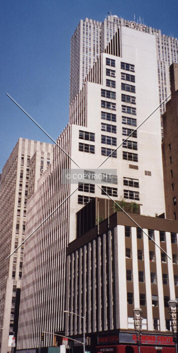 View from the south along Avenue of the Americas