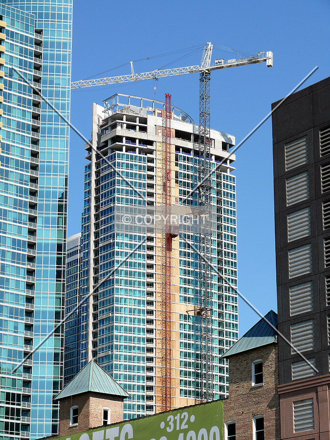 View to the northwest from Lake Shore Drive