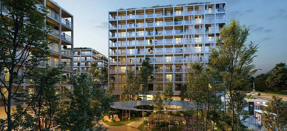 First rendering of the project.