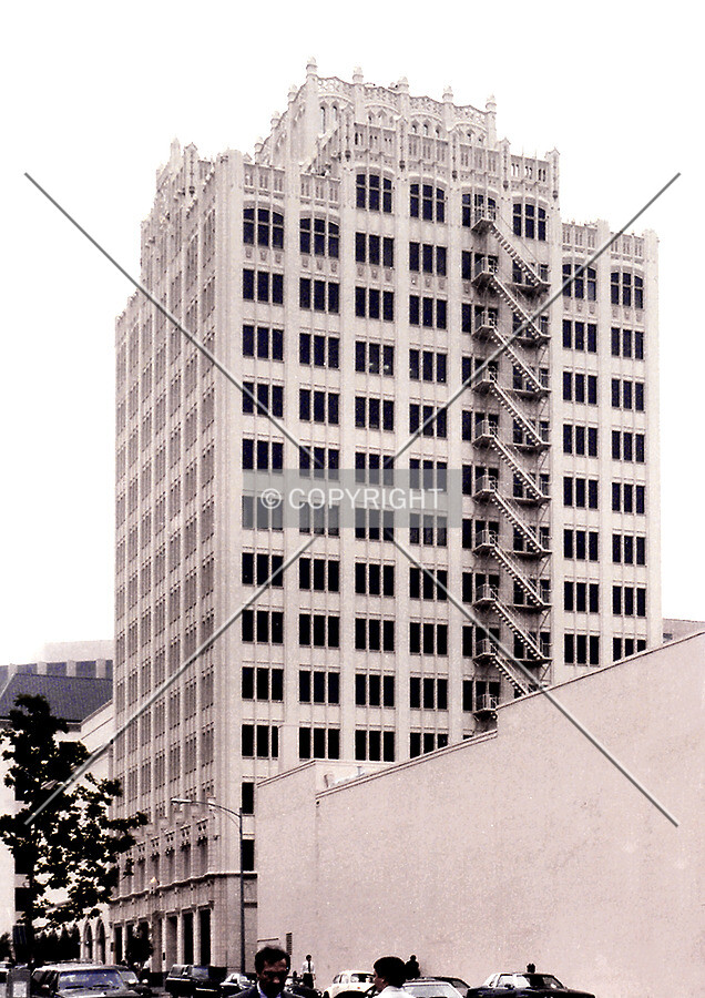 View from the southeast along 7th Street