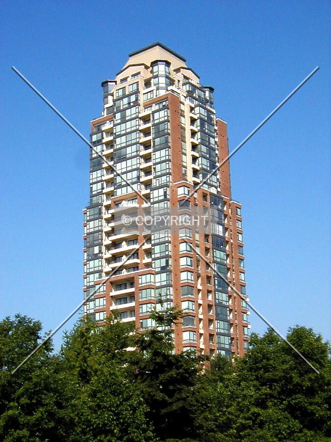 Towering over the treetops