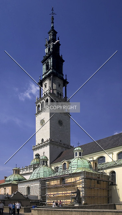 The tower from the southeast