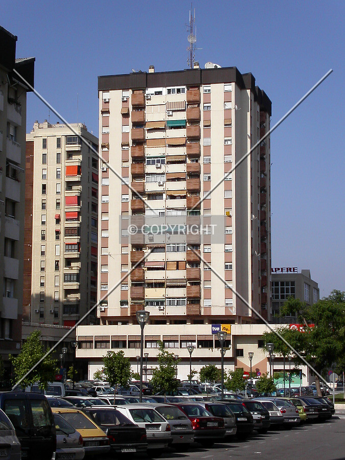 As seen from the west