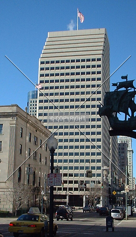 View to the east along 4th Street