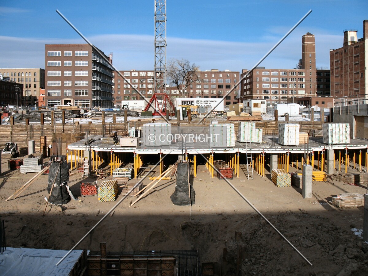 Site overview from 4th Street North