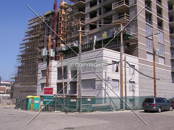 Southwest corner