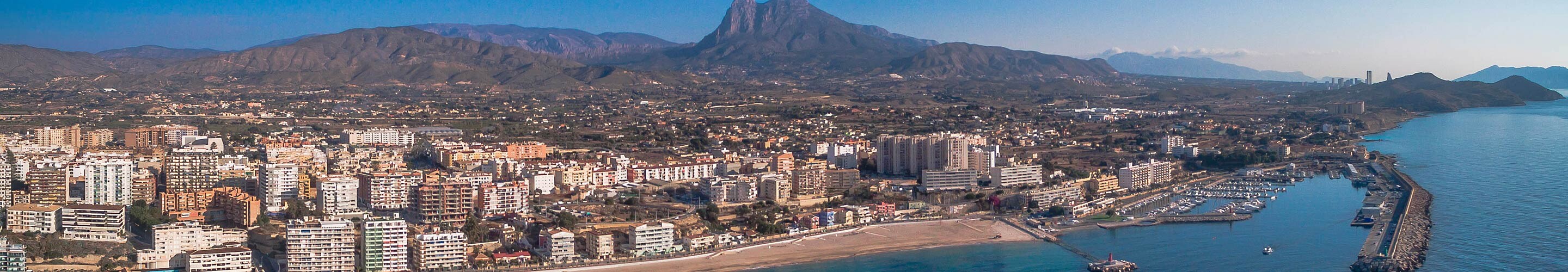 Panorama of La Vila Joiosa