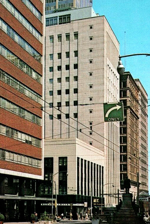 Vintage view from the northwest
