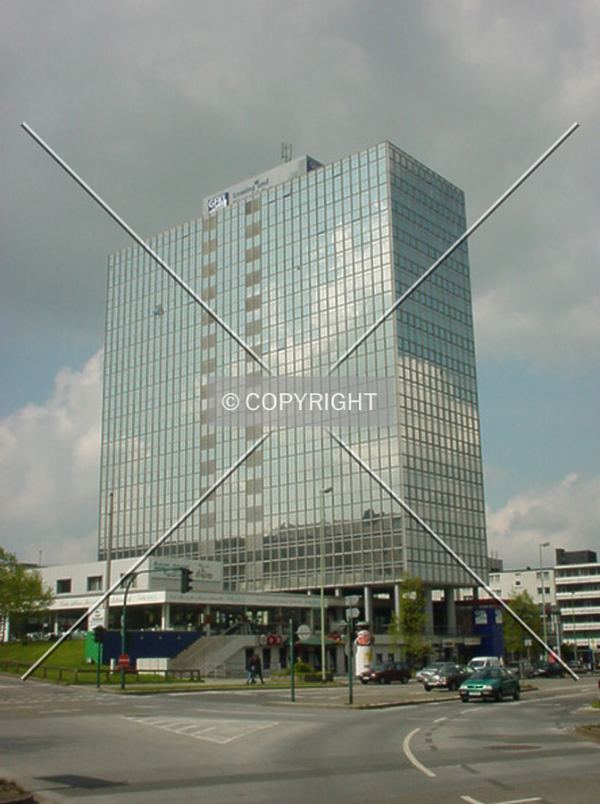 Side view to Limbecker Platz