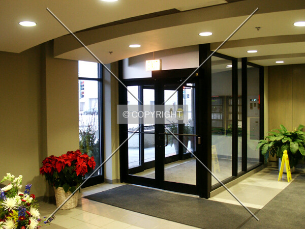 Entrance viewed from inside