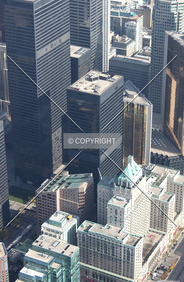 View from the Sky Pod of the CN Tower