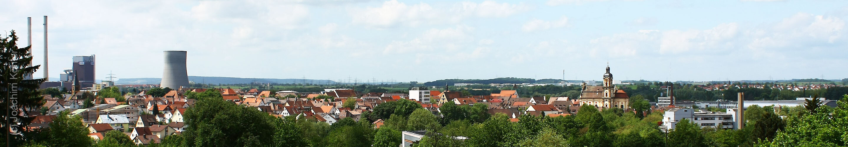 Panorama of Neckarsulm