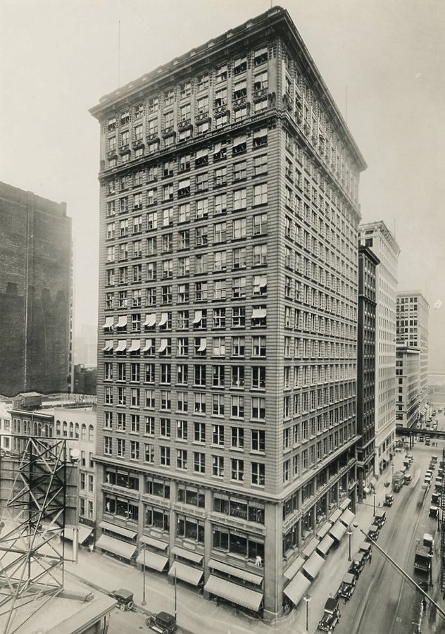 Vintage view from the southwest dated 1920