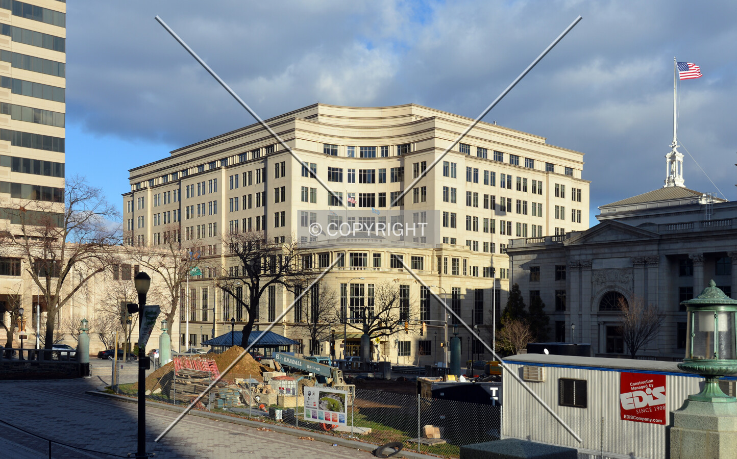 View from the southwest