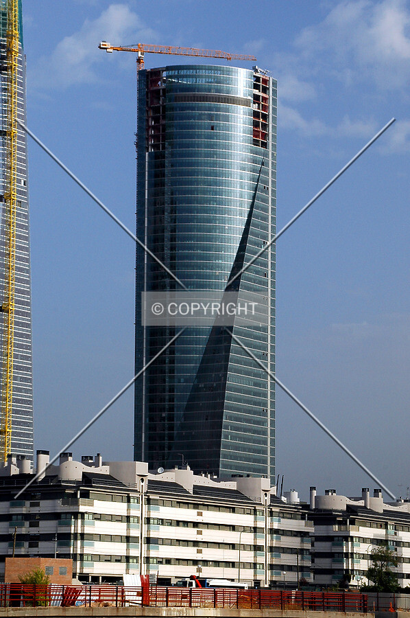 As seen from Chamartin Station