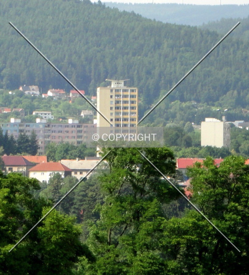 South view from the mountains.