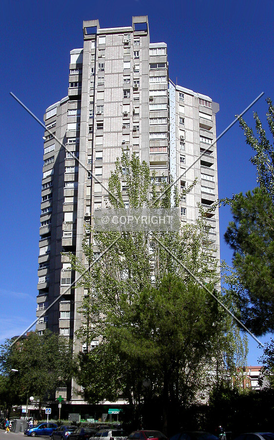 As seen from along Caleruega street