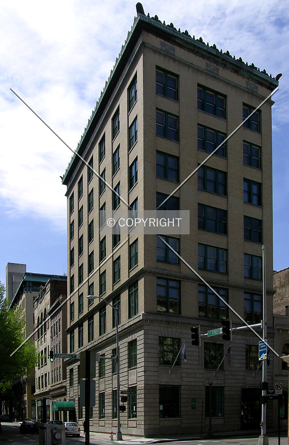 From across Campbell Avenue SW to the northeast