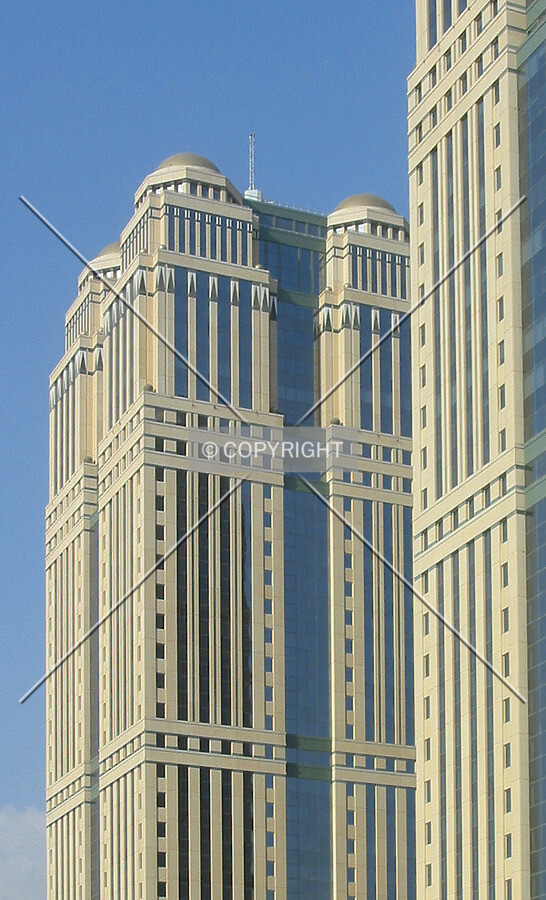 View of the top of the tower from Corniche El-Nil