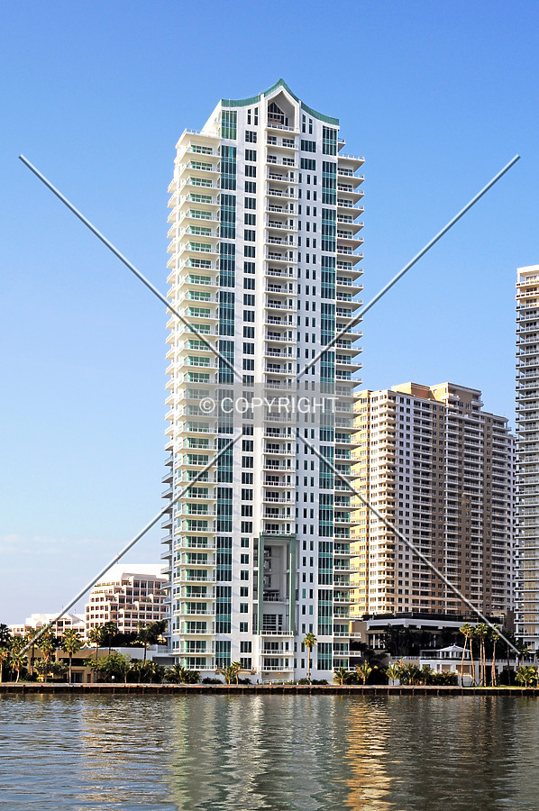 View from the north across the Miami River