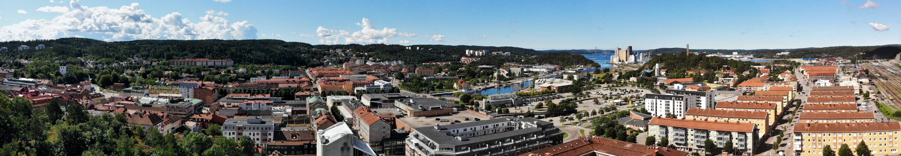 Panorama of Uddevalla