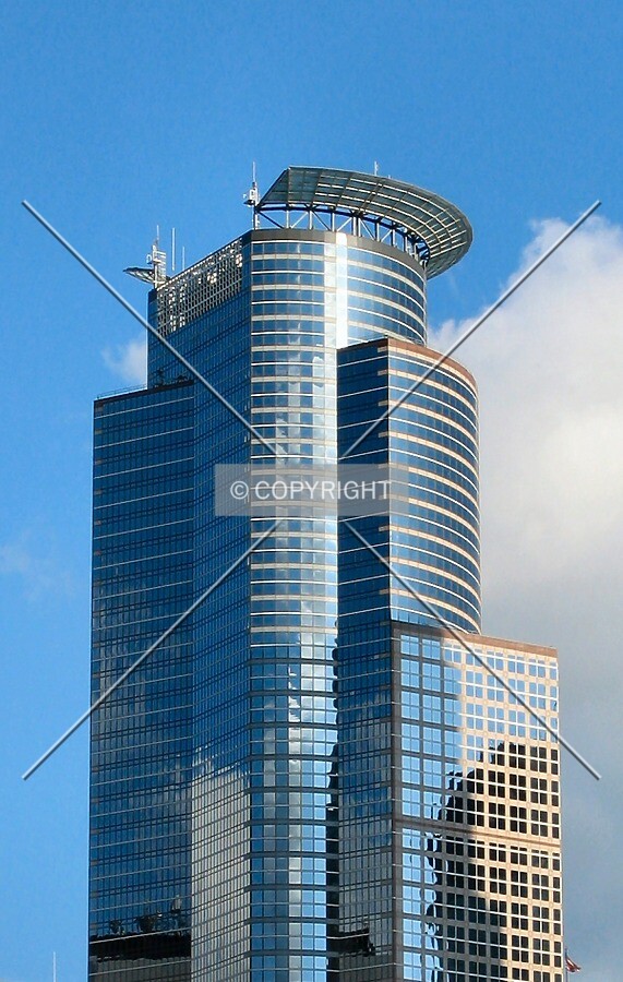 Top floors from the northwest