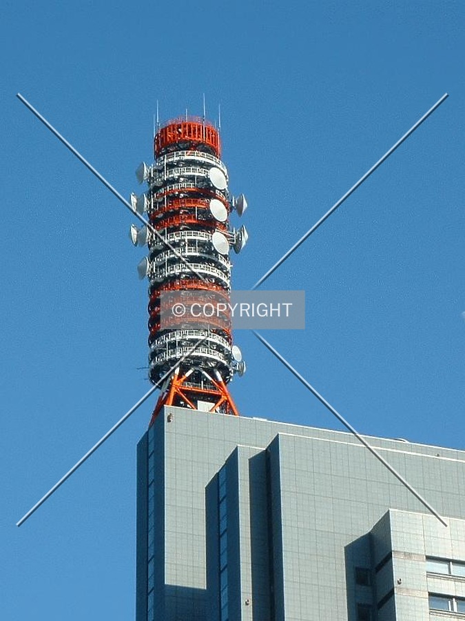 Antenna in sunlight