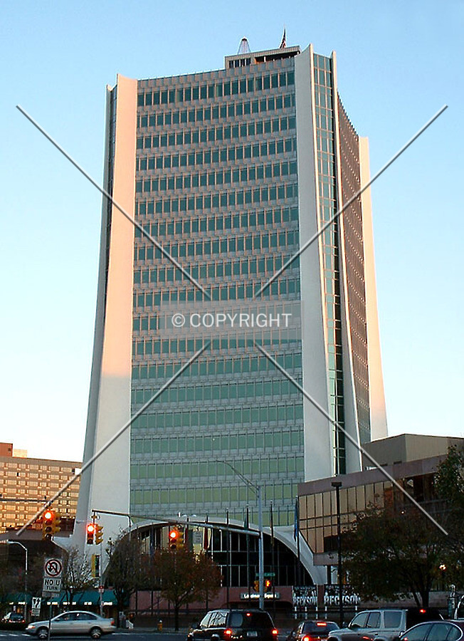 View from northwest across Broad Street