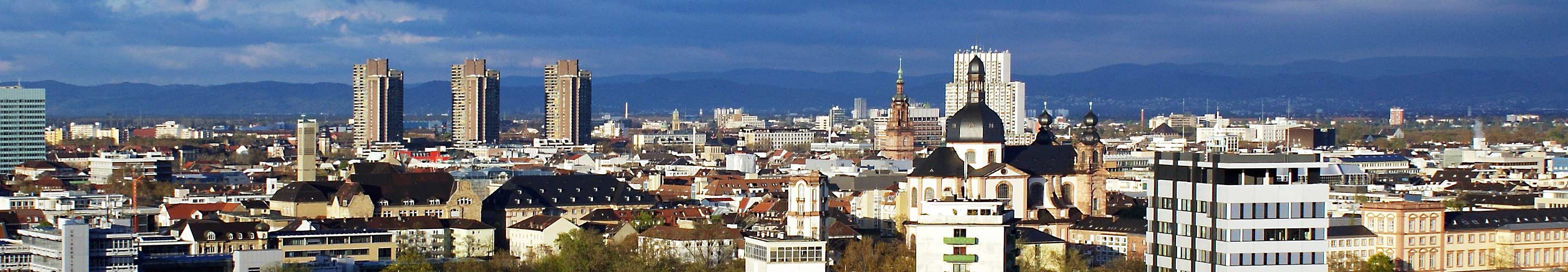 Panorama of Mannheim