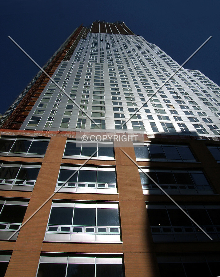 View from the southwest on Beekman Street