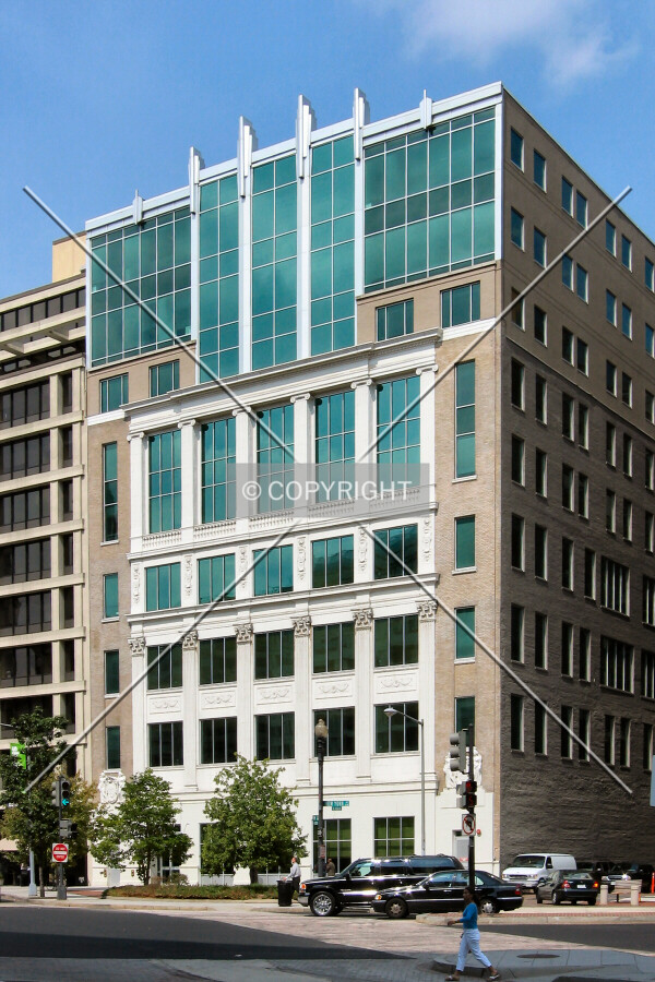 View to the northwest across New York Avenue/H Street NW